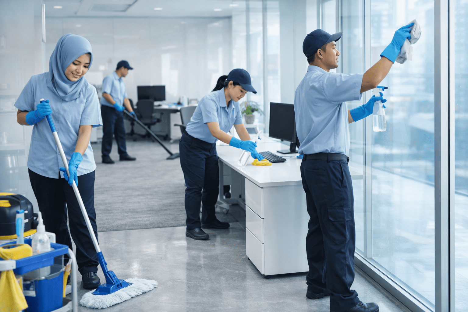 Layanan Kebersihan Profesional