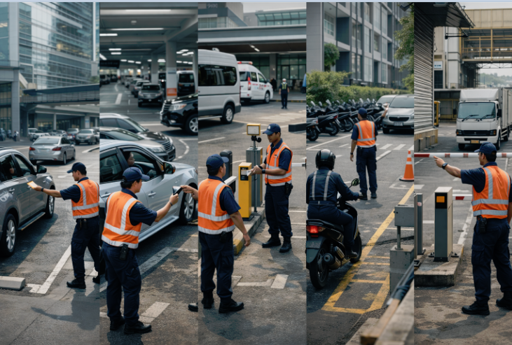 Berjaga di Hotel Bandung